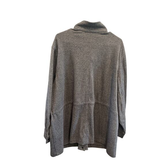 Lands’ End Womens Sweater Coat Jacket Plus Size 3X Navy Blue Casual Fall Comfy - Picture 5 of 10